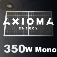 ⚡Солнечная батарея 375Вт моно, AXM120-9-166-375, AXIOMA energy, 9BB half cell (solar-690)