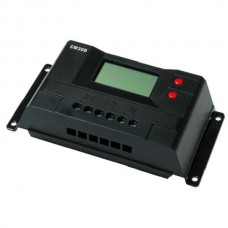 Контроллер 30А 12В/24В с дисплеем + USB гнездо (Модель-CM30D), JUTA