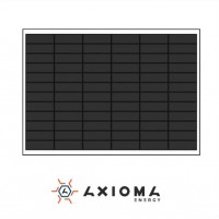 Солнечная батарея (панель) 100Вт, монокристаллическая AX-100M, AXIOMA energy