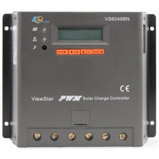 Контроллер, ШИМ 60А 12/24/36/48В с дисплеем, (VS6048BN), EPsolar(EPEVER)