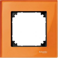 Рамка 1-постовая Merten M-Elegance Стекло цвет кальцит (MTN404102)