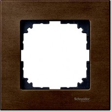 Рамка 1-постовая Merten M-Elegance Дерево. Цвет Орех (MTN4051-3473)