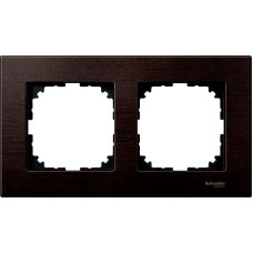 Рамка 2-постовая Merten M-Elegance Дерево Венге MTN4052-3471 