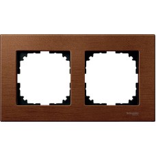 Рамка 2-постовая Merten M-Elegance Дерево Вишня MTN4052-3472 