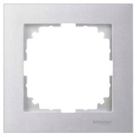 Рамка 1-постовая Merten M-Pure. Цвет Алюминий (MTN4010-3660) Рамка 1-постовая Merten M-Pure. Цвет Алюминий (MTN4010-3660)