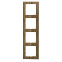Рамка 4-постовая Merten M-Pure Decor Дуб/Брил. белый MTN4040-3674 Рамка 4-постовая Merten M-Pure Decor Дуб/Брил. белый MTN4040-3674