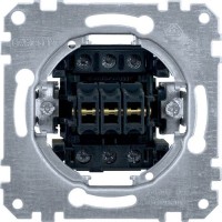 3-клавишный механизм выключателя Merten System M, 1 полюс, 10А (MTN311900)