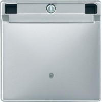 Вимикач з карткою-ключем Merten System M. Колір Алюміній, MTN315460