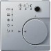 Терморегулятор KNX з 4-кнопковим інтерфейсом Merten System M. Колір Алюміній MTN616860