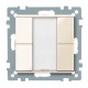 2-кнопковий вимикач KNX plus Merten System M. Колір Бежевий MTN617244