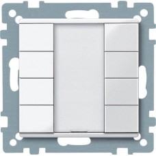4-кнопочный выключатель KNX plus Merten System M Активный белый MTN617425