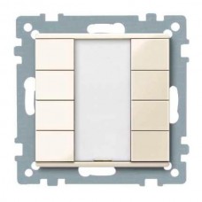 4-кнопочный выключатель KNX plus Merten System M Бежевый MTN617444