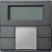2-кнопковий вимикач з терморегулятором KNX plus Merten System M. Колір Антрацит MTN6212-0414