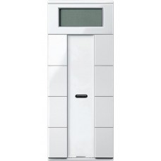 4- кнопковий вимикач з терморегулятором KNX plus Merten System M. Колір Полярно-Білий MTN6214-0319