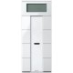 4-кнопковий вимикач з терморегулятором KNX plus Merten System M. Колір Полярно-Білий MTN6214-0319