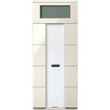 4- кнопковий вимикач з терморегулятором KNX plus Merten System M. Колір Бежевий MTN6214-0344