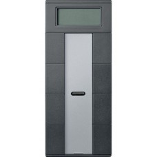 4- кнопковий вимикач з терморегулятором KNX plus Merten System M. Колір Антрацит MTN6214-0414