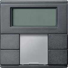 Терморегулятор KNX з дисплеєм Merten System M. Колір Антрацит MTN6241-0414