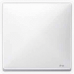 Клавіша для вимикача IP44 Merten System Design. Колір Полярно-Білий MTN412019 