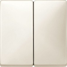 Подвійна клавіша вимикача Merten System Design. Колір Бежевий MTN412544 
