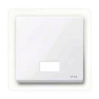 Клавиша с окошком для световой индикации IP44 Merten System M. Активный белый MTN432725 Клавиша с окошком для световой индикации IP44 Merten System M. Активный белый MTN432725