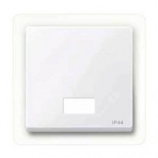 Клавиша с окошком для световой индикации IP44 Merten System M.  Активный белый MTN432725 