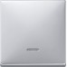 Клавиша с окошком для световой индикации Merten System Design.  Алюминий MTN438060 