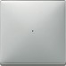 Клавіша для модуля 1-кнопкового вимикача KNX Merten System Design. Колір Сталь MTN626146 