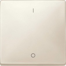 Клавіша для модуля кнопкового вимикача KNX з символами "I/0" Merten System Design. Колір Бежевий MTN626444 