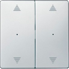 Клавіша для модуля 2-кнопкового вимикача KNX з символами стрілок Merten System Design (Полярно-Білий)