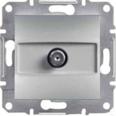 ⚡Розетка SAT прохідна 4 dB Asfora алюміній (EPH3700261)
