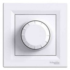 ⚡Світлорегулятор з підсвічуванням прохідний 600 ВА Asfora білий (EPH6500121)