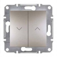 ⚡Выключатель для жалюзи Asfora IP20 бронза (EPH1300169)