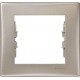 ⚡Декоративная рамка 1-постовая Sedna. Цвет Титан (SDN5800168)
