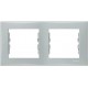 SDN5800333 Декоративна рамка 2-постова горизонтальна Sedna. Колір Сірий