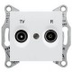 SDN3301821 Розетка TV/R прохідна 4 dB Sedna. Колір Білий SDN3301821 Розетка TV/R прохідна 4 dB Sedna. Колір Білий