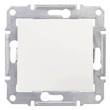 SDN0400123 Одноклавішний перемикач 10 A серії Sedna. Колір Слонова кістка