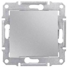 SDN0400160 Одноклавишный переключатель 10 A серии Sedna. Цвет Алюминий