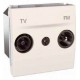 Розетка TV-R кінцева серія Unica MGU3.452.25