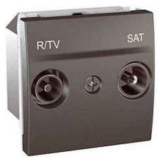 MGU3.456.12 Розетка TV-R\SAT проходная серия Unica