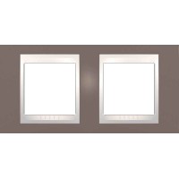 Рамка двухместная Unica Plus. Цвет Лиловый MGU6.004.576