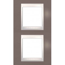 Рамка 2-местная Unica Plus. Цвет Лиловый MGU6.004V.576