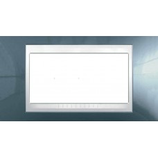 Рамка 4-модульная Итальянский дизайн Unica Plus. Цвет Голубой лед MGU6.104.854 Рамка 4-модульная Итальянский дизайн Unica Plus. Цвет Голубой лед MGU6.104.854