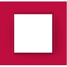 MGU4.702.27 Рамка 1-місна Unica Quadro. Колір Lipstick
