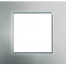 MGU6.702.55 Рамка 1-місна Unica Quadro. Колір Сріблястий
