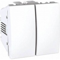 Перемикач двоклавішний 10А серія Unica MGU3.213.18