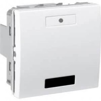 Выключатель KNX с LED индикатором и ИК приемником 2-кнопочный серия Unica MGU5.532.18