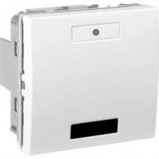 Выключатель KNX с LED индикатором и ИК приемником 2-кнопочный серия Unica MGU5.532.18