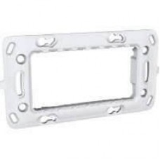 Суппорт четырехмодульный для итальянского дизайна пластик Unica MGU7.104.P