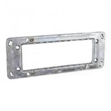 Суппорт шестимодульний для італійського дизайну метал Unica MGU7.106